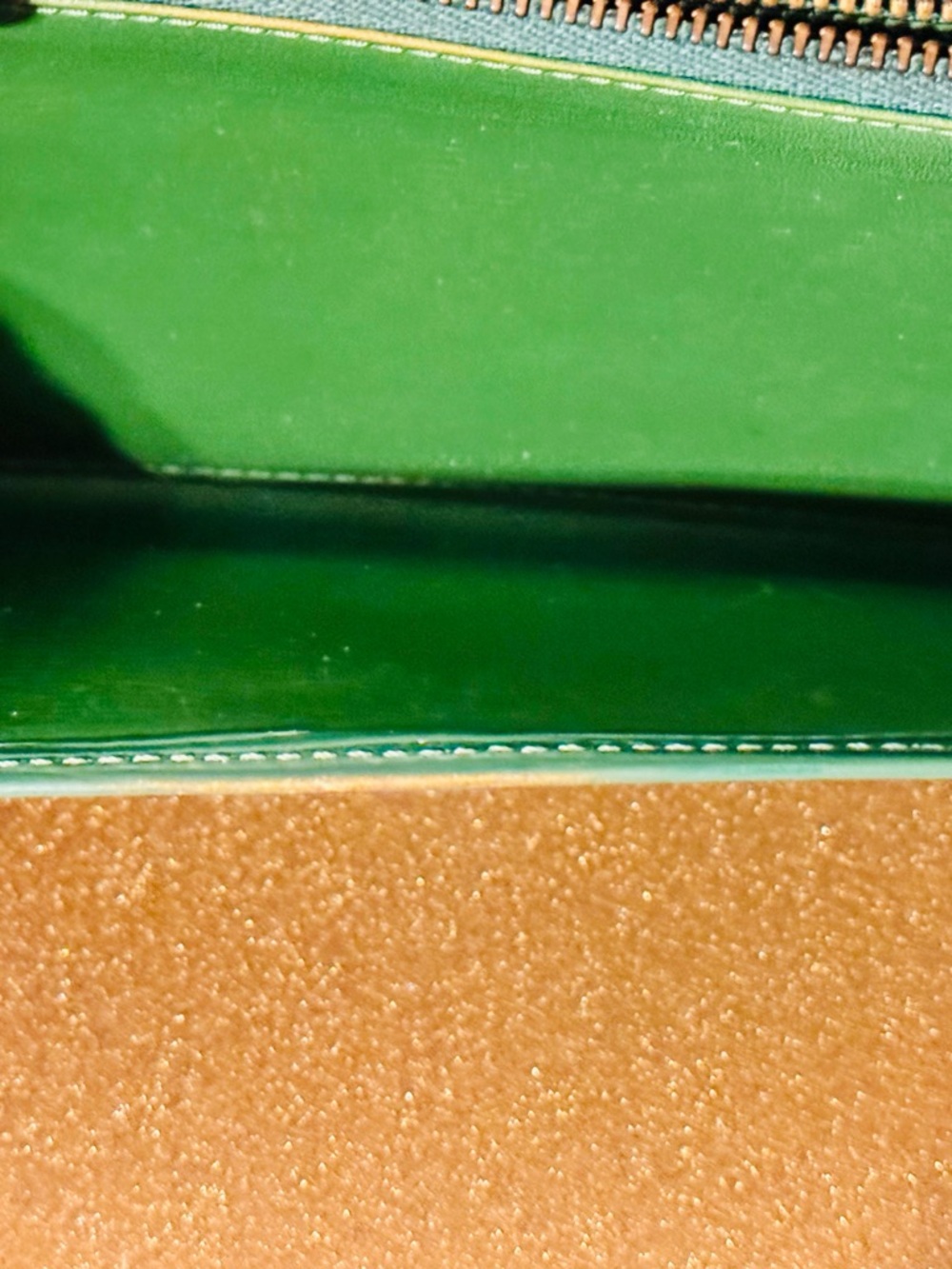 Louis Vuitton Green Epi Leather Wallet - Picture 9 of 13